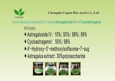 Astragalus HPLC σκόνη Calycosin 7 βήτα Δ Glucoside 20633 67 4 C22H22O10 αποσπασμάτων Ο